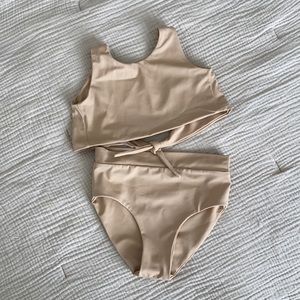 The Simple Folk girls Bikini Tan Cream